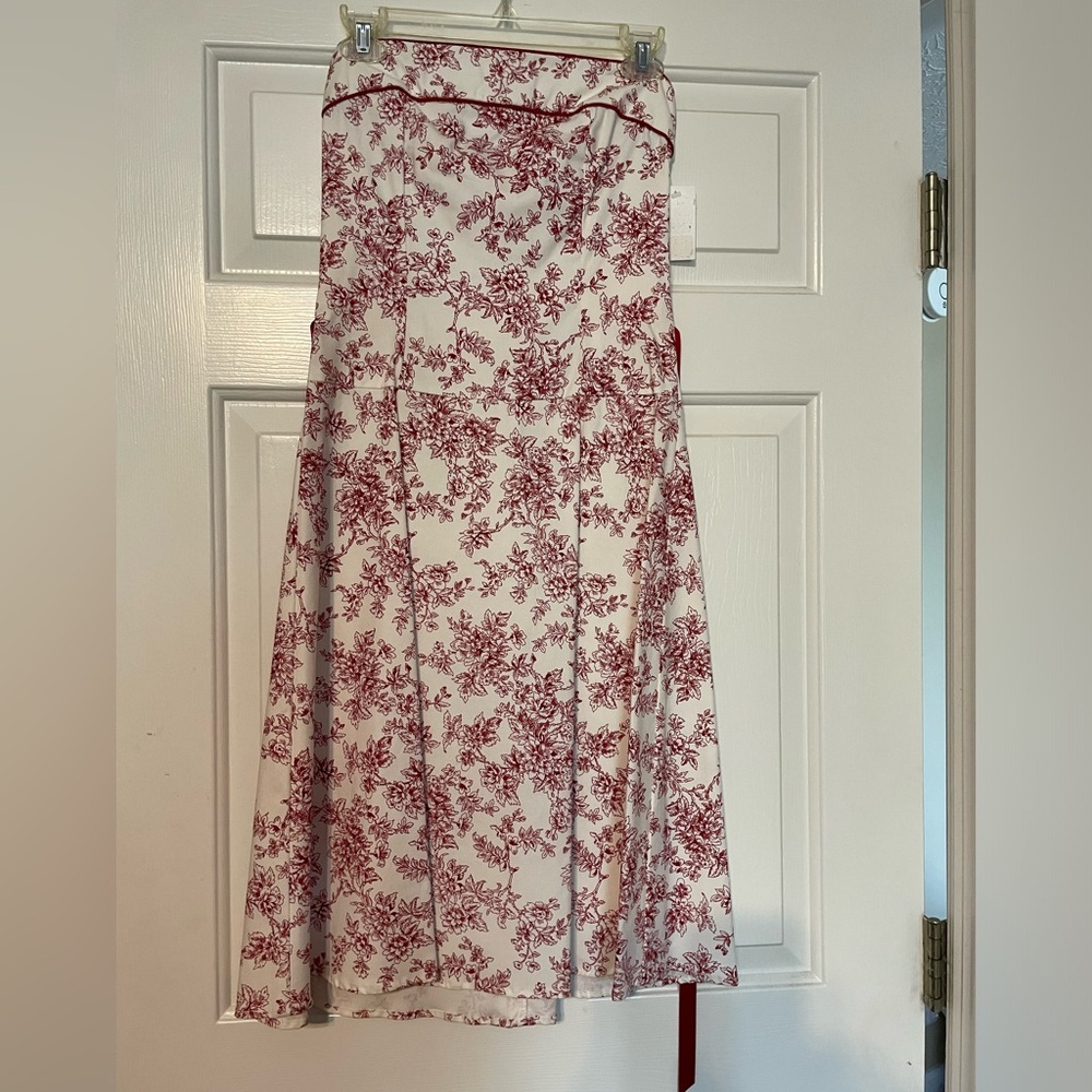 Teeze Me Floral Strapless Dress